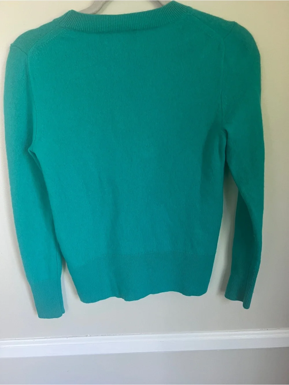 J. Crew Bright Teal Crewneck Sweater